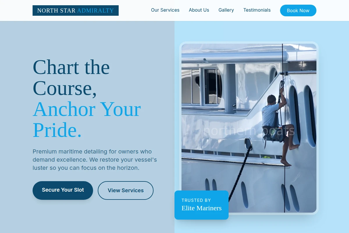 Skipper Boat Cleaning