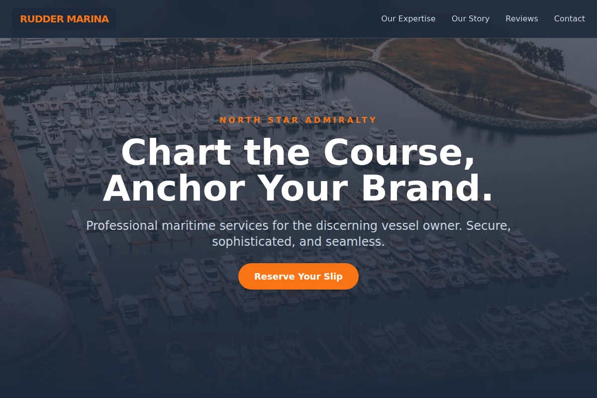 Rudder Marina