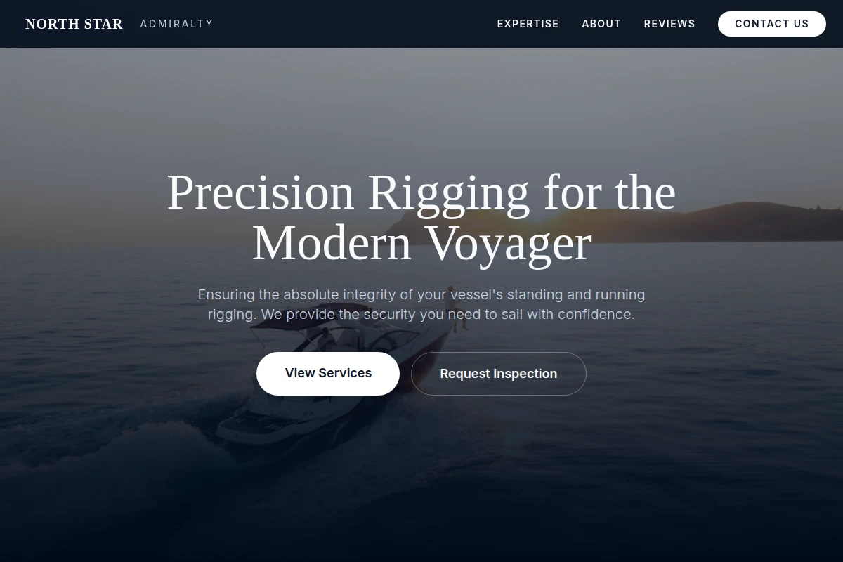 Rigging Yacht