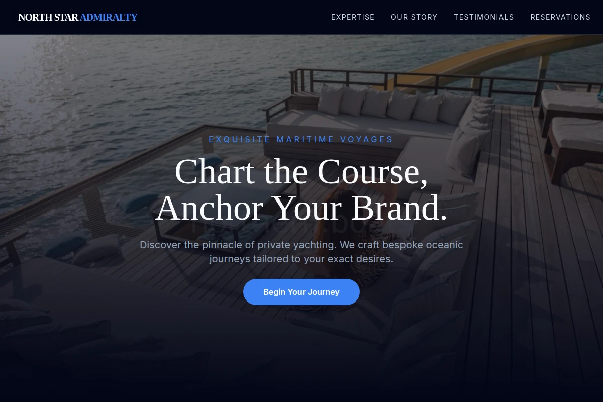 Deck Yacht